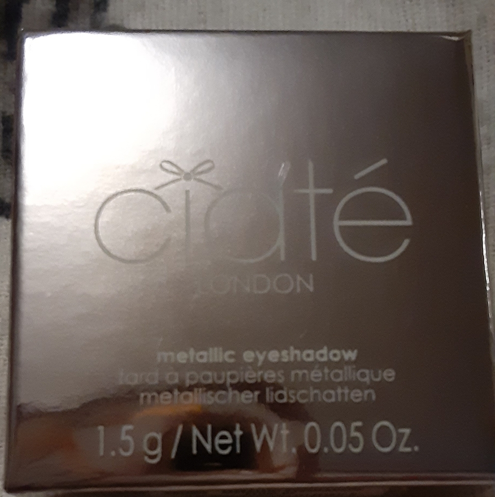 Ciate Silver Eyeshadow Shimmering Makeup